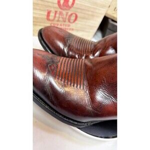 El Dorado Handmade Boots — Oxblood — Size 10 D — Excellent Condition